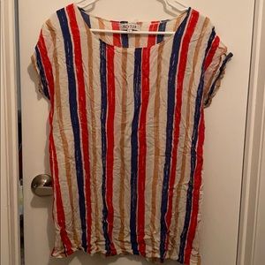 Alyssa Brand Striped Blouse